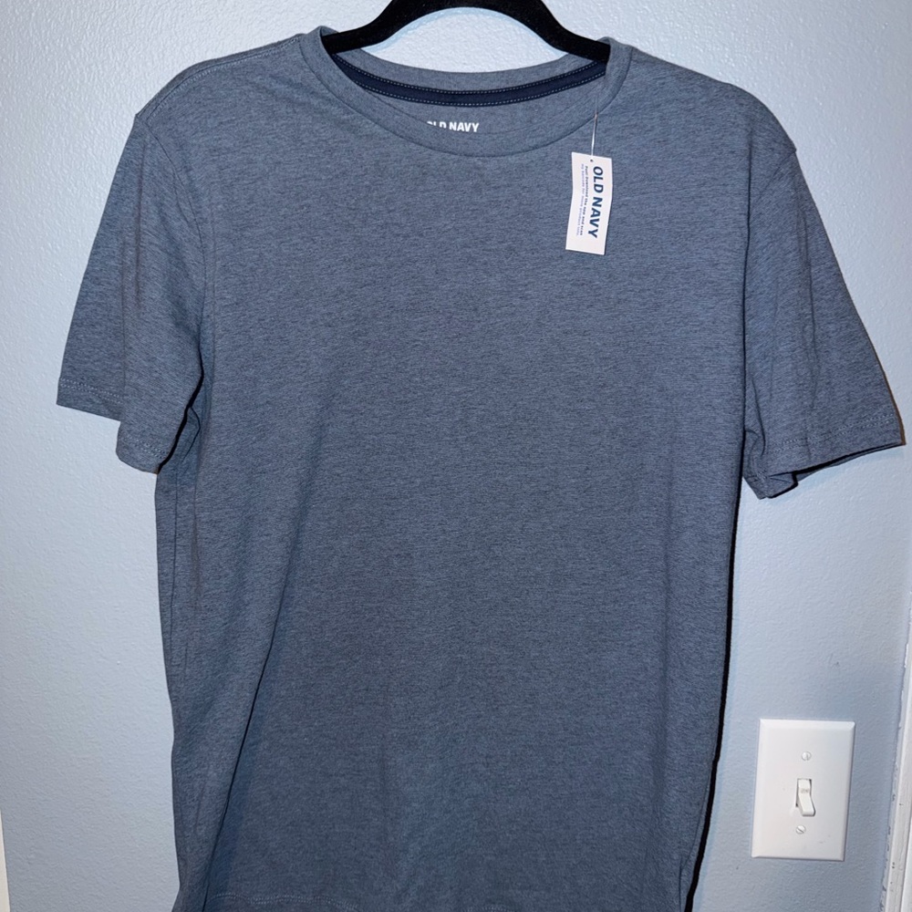 Old Navy Men's Heather Gray Short Sleeve Tee